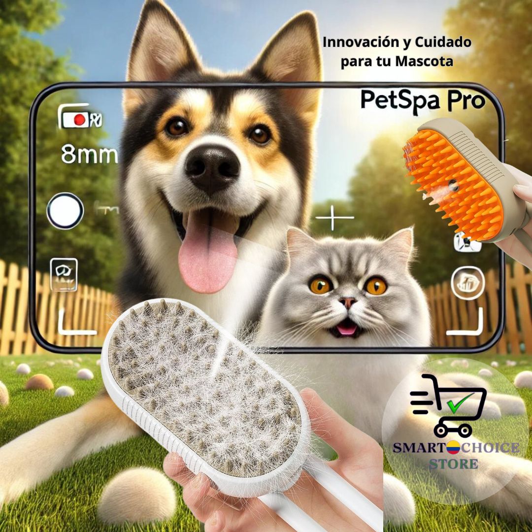 PetSpa Pro Cepillo 3 en 1: Innovación y Cuidado para tu Mascota